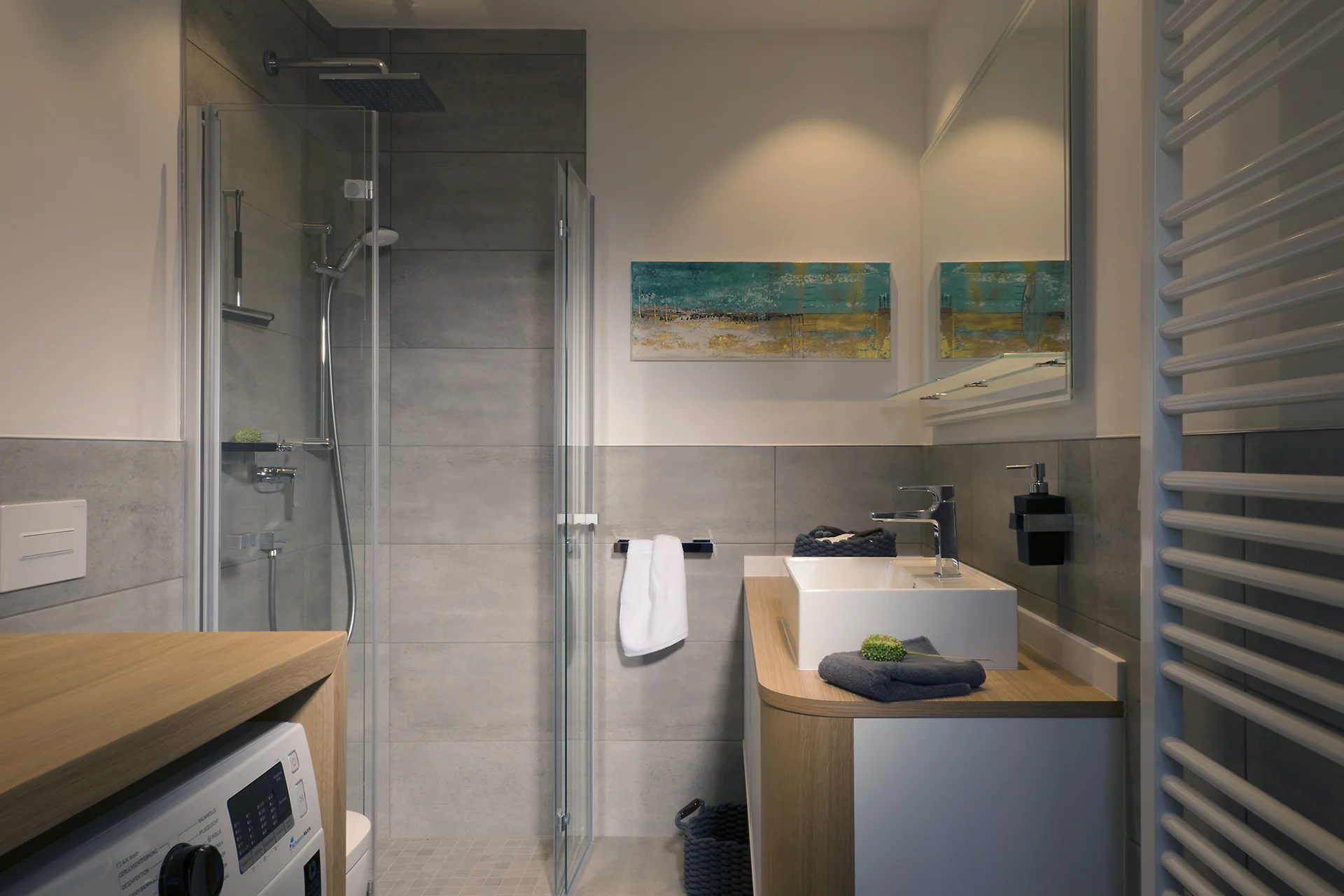 Luxus Ferienwohnung Badezimmer Rügen Alt Reddevitz